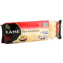 Kame Plain Rice Crunch Cracker, 3.5 Ounce -- 12 per case.