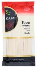 Ka Me Japanese Thick Udon Noodle, 8 Ounce -- 12 per case