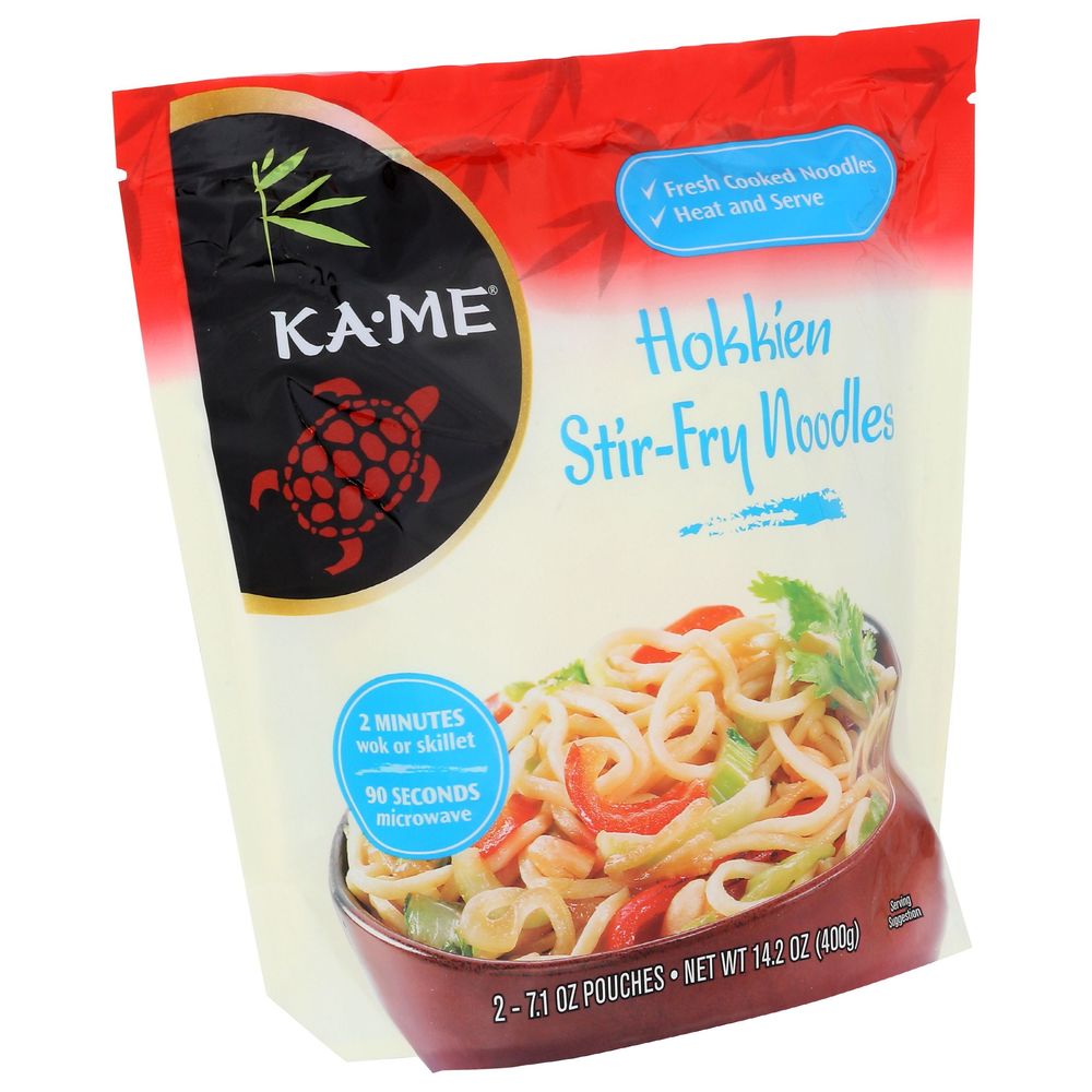 KA-ME Stir Fry Hokkien Noodles, 14.2 Ounce -- 6 per case