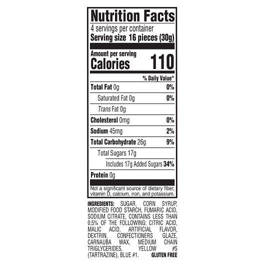 Mike and Ike Sour Watermelon Flavored Chewy Candy, 4.25 Ounce -- 12 per case