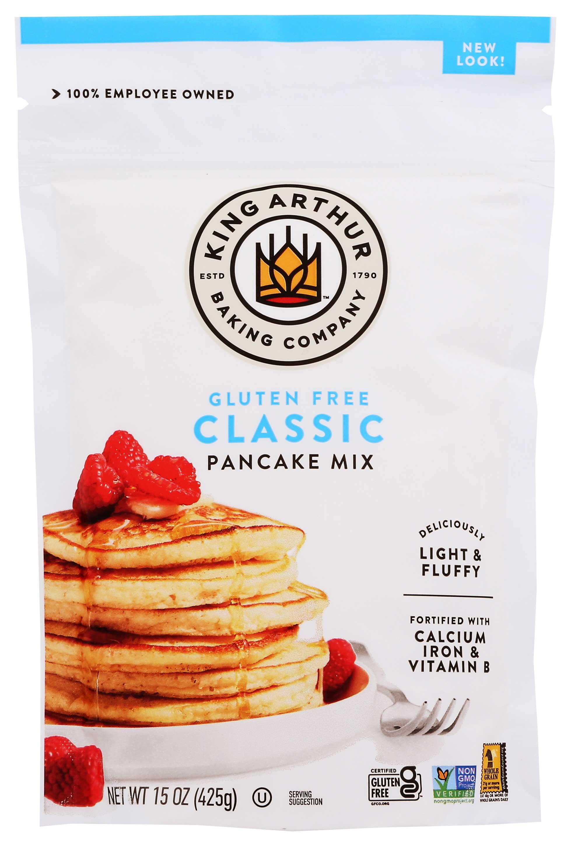 King Arthur Pancake Mix, 18 Ounce -- per