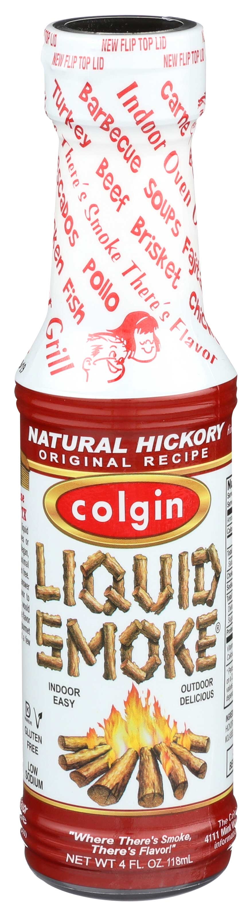Colgin Natural Hickory Liquid Smoke, 4 Fluid Ounce -- 6 per case