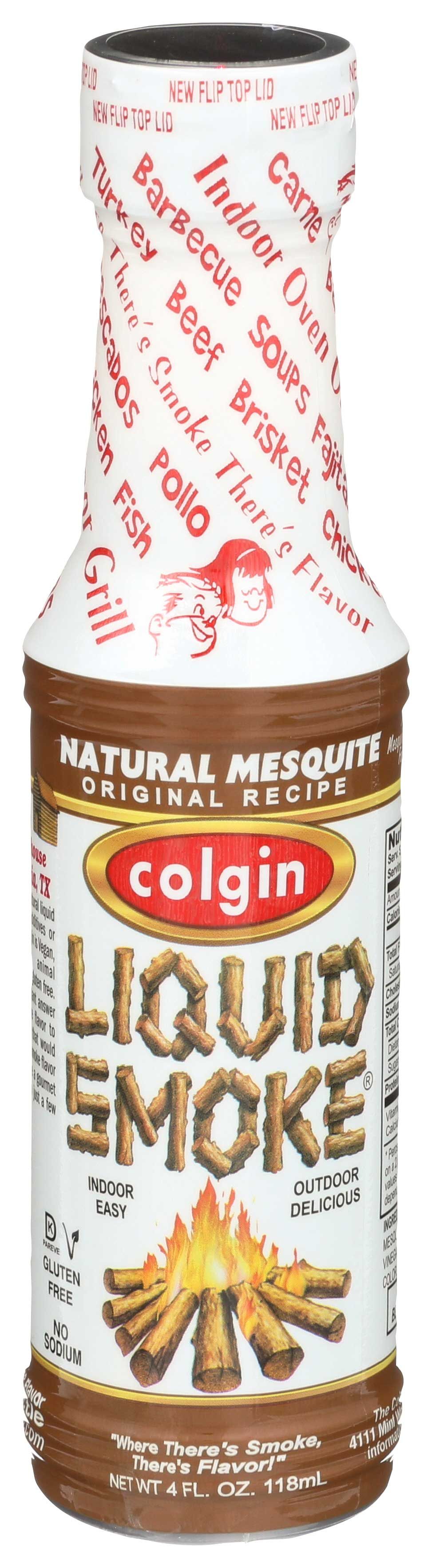 Colgin Natural Mesquite Liquid Smoke, 4 Fluid Ounce -- 6 Per Case