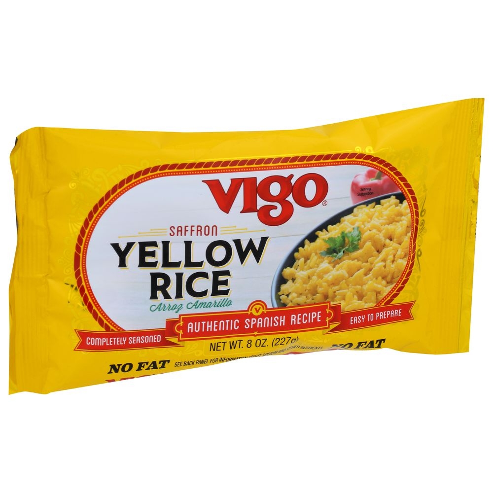 Vigo Yellow Rice Bag - 8 ounce -- 12 per case.