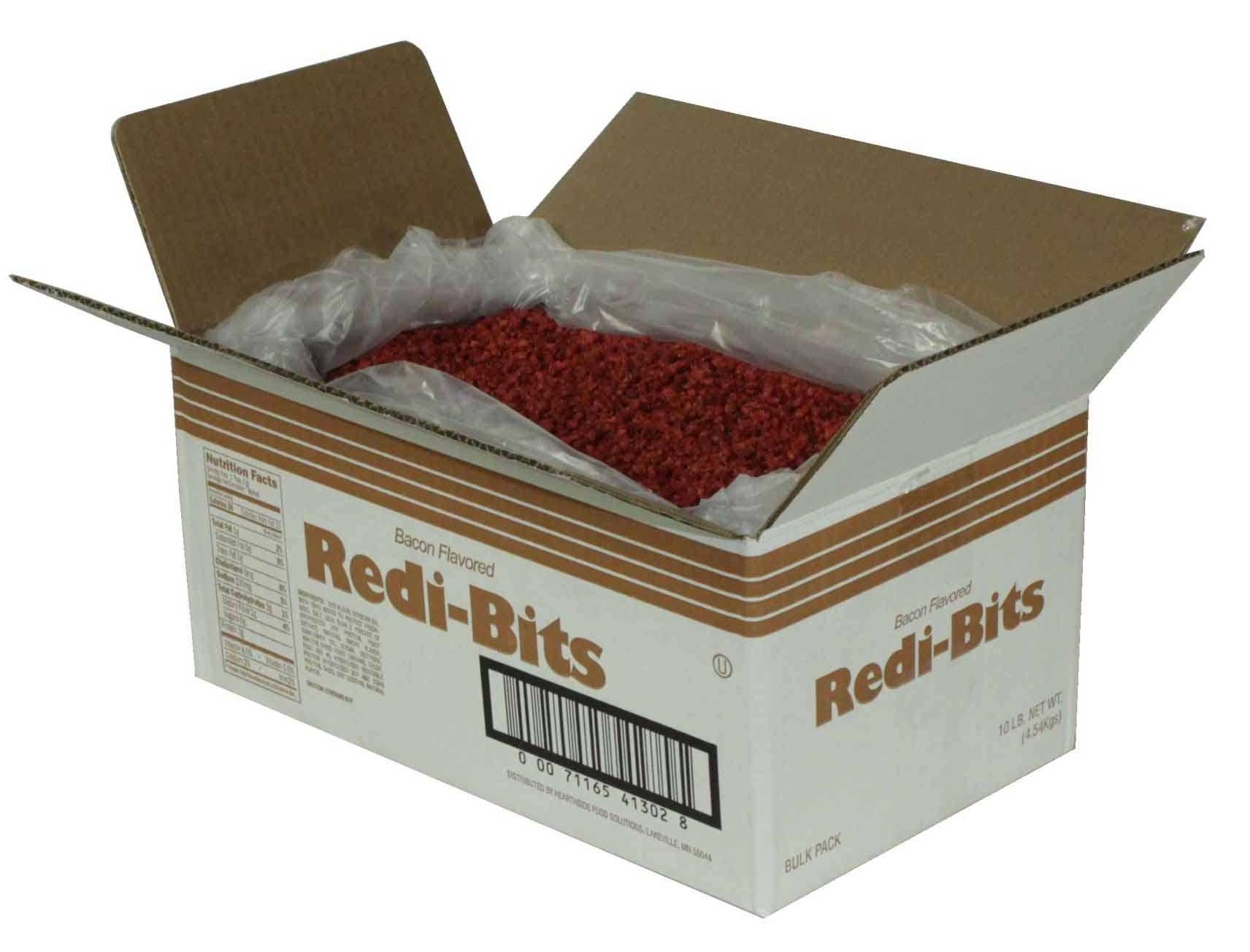 Redi-Bits Imitation Bacon Bits, 10 Pound -- 1 Case