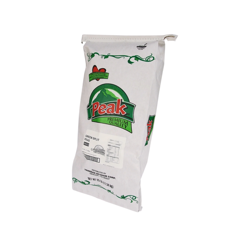 Jack Rabbit Peak Dry Green Split Pea, 25 Pound