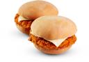 Pierre Mini Twin Spicy Breaded Chicken Sandwich, 5.5 Ounce -- 24 per case.