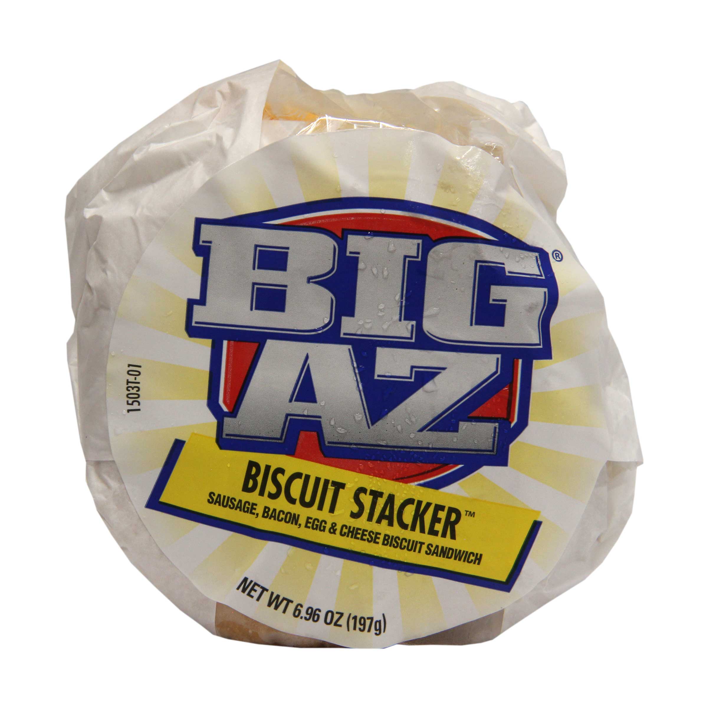 Big Az Breakfast Biscuit Sandwich, 6.96 Ounce -- 8 per case.