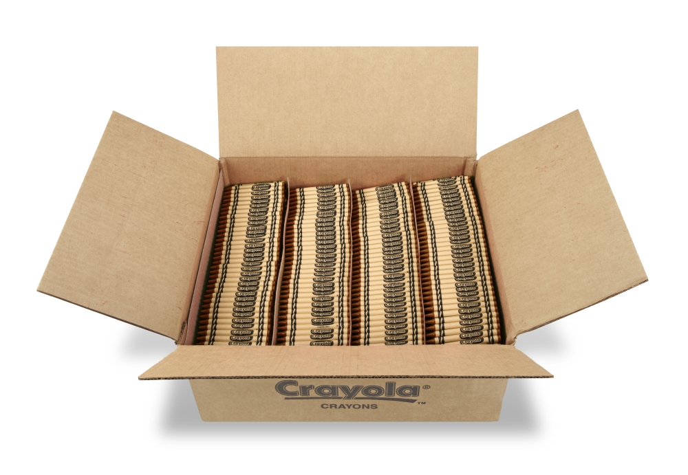 Crayola Brown Bulk Crayons -- 3000 per case.
