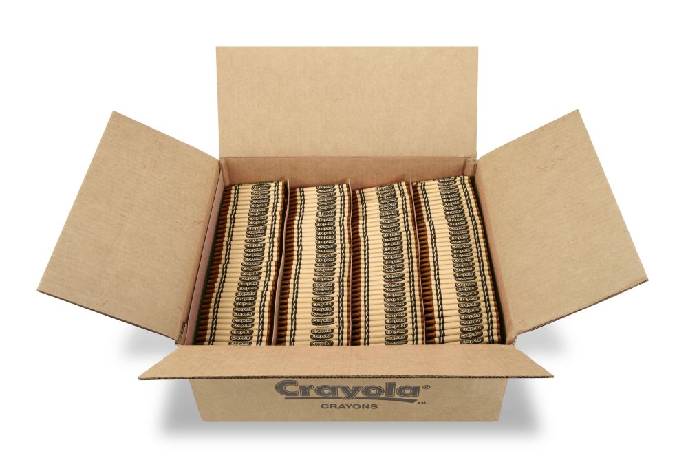 Crayola Brown Bulk Crayons -- 3000 Per Case