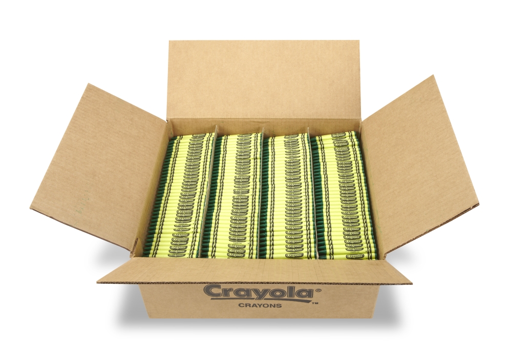 Crayola Green Bulk Crayons -- 3000 per case.