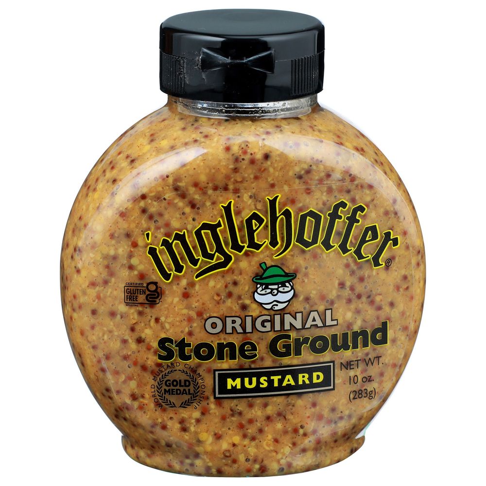 Inglehoffer Original Stone Ground Mustard, 10 Ounce -- 6 per case