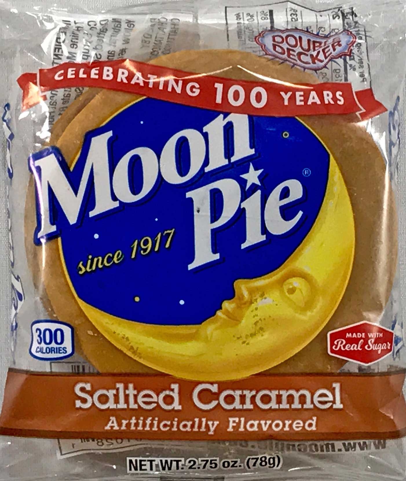 Moon Pie Salted Caramel Double Decker Marshmallow Sandwich, 2.75 Ounce -- 90 per case.