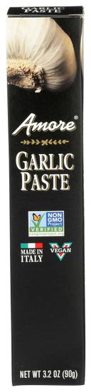 Amore Garlic Paste - Tube, 3.15 Ounce -- 12 per case.