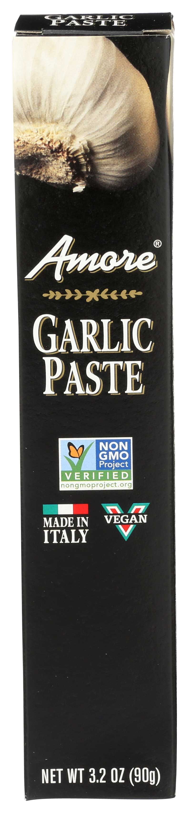 Amore Garlic Paste, Tube, 3.15 Ounce -- 12 Per Case