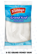 Mrs.Freshleys Grand Honey Bun, 5.5 Ounce -- 48 per case.