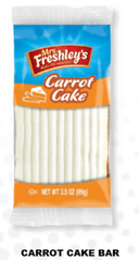 Mrs.Freshleys Carrot Bar Cake, 3.5 Ounce -- 48 per case.