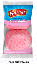 Mrs.Freshley's Creme Filled Pink Snowball Cake, 4.25 Ounce -- 48 per case