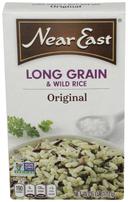 Near East Lg Grn Wld Rice - 6 Oz Pack -- 12 Case