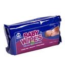 Royal Unscented Refill Baby Wipe - 80 count per pack -- 12 packs per case