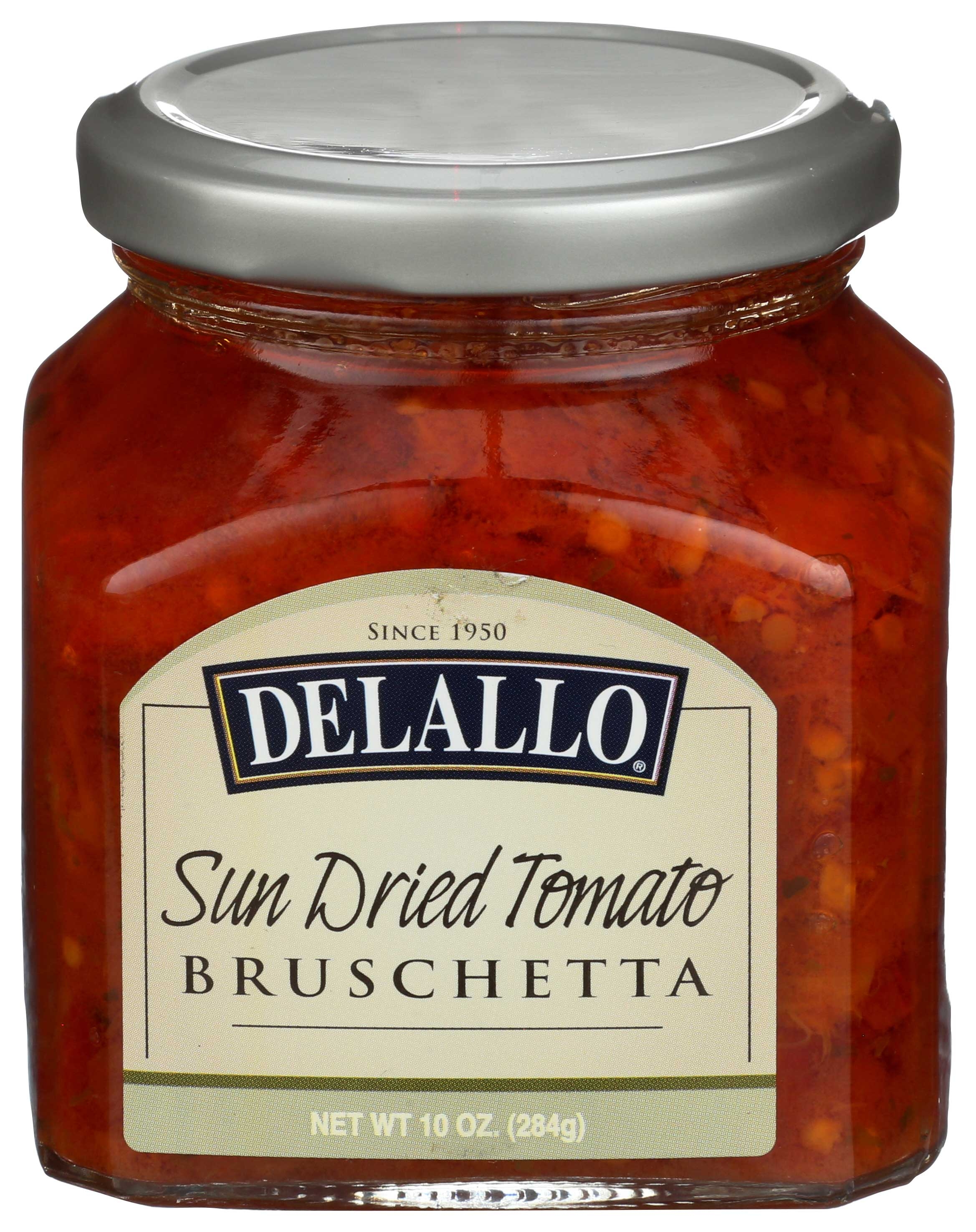Delallo Sun Dried Tomato Bruschetta, 10 Ounce -- 6 per case.