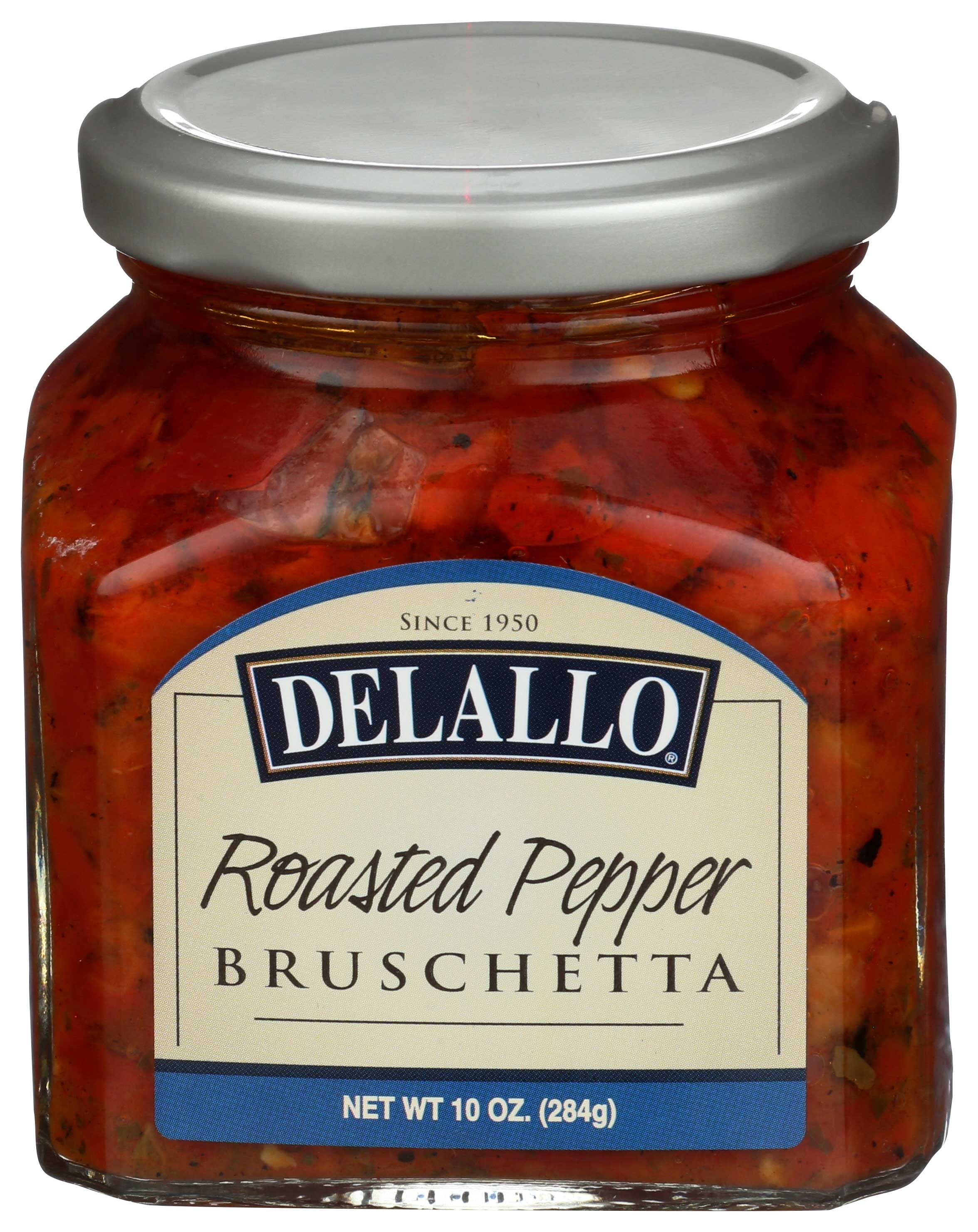 Delallo Roasted Pepper Bruschetta, 10 Ounce -- 6 per case