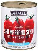 Delallo San Marzano Style Crushed Tomatoes, 28 Ounce -- 12 per case