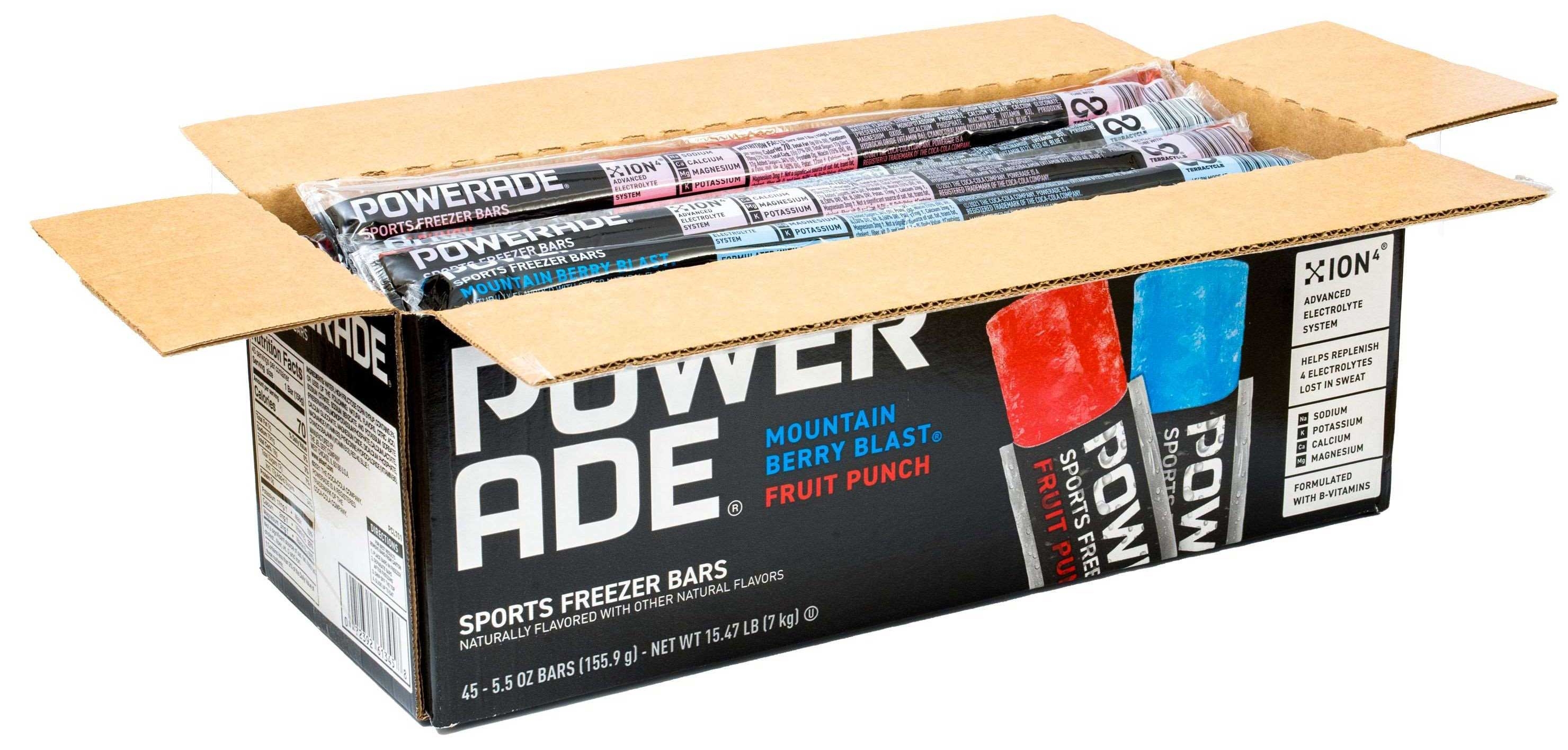 Power Ade Sports Freezer Bar, 5.5 Ounce -- 45 per case