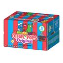 Otter Pops Raspberry Strawberry Lime Grape Punch and Orange Ice Pops, 1 Ounce -- 80 per case