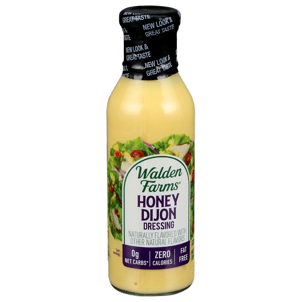 Walden Farms Calorie Free Honey Dijon Dressing, 12 Fluid Ounce -- 6 per case.