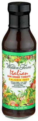 Walden Farms Calorie Free Italian Sundried Tomato Dressing, 12 Ounce -- 6 per case