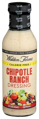 Walden Farms Chipotle Ranch Dressing, 12 Fluid Ounce -- 6 per case