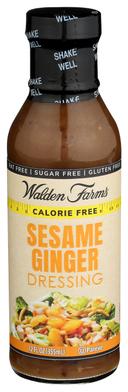 Walden Farms Sesame Ginger Dressing, 12 Fluid Ounce -- 6 per case