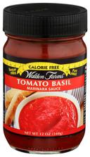 Walden Farms Gluten Free Tomato Basil Pasta Sauce, 12 Ounce -- 6 per case