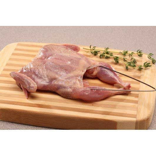 Manchester Farms Semi Boneless Marinated Quail -- 24 per case