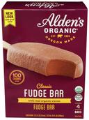 Aldens Organic Fudge Ice Cream Bar, 2.5 Fluid Ounce - 4 count per pack -- 12 packs per case