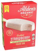 Aldens Organic Strawberry Yogurt Bar, 2.5 Fluid Ounce - 4 count per pack -- 12 packs per case