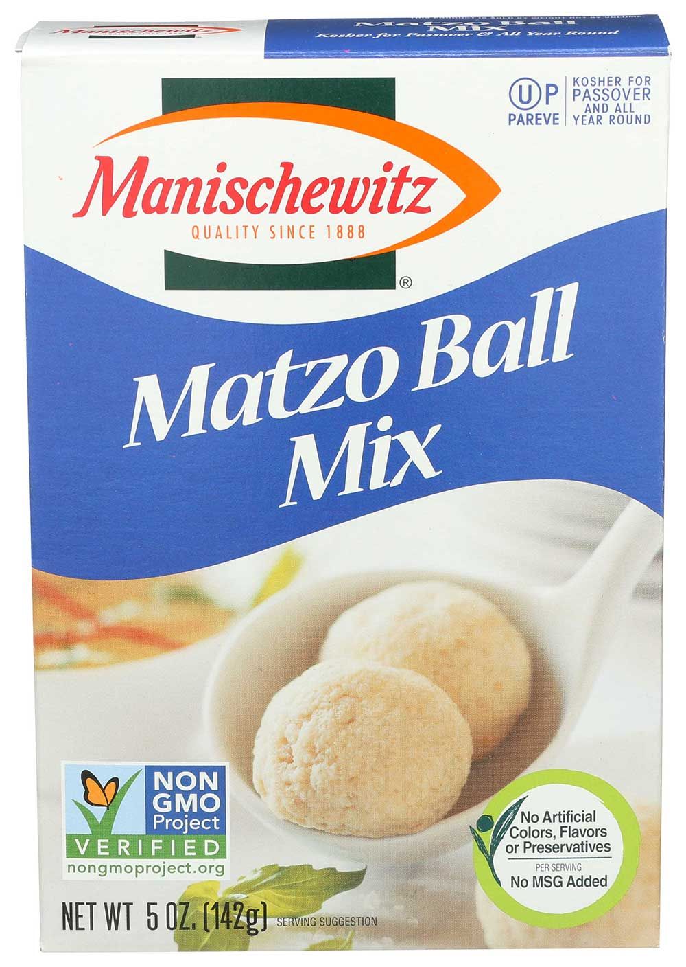 Manischewitz Matzo Ball Mix, 5 Ounce -- 24 Per Case