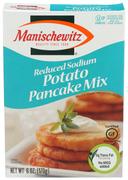 Manischewitz Reduced Sodium Potato Pancake Mix, 6 Ounce -- 12 per case