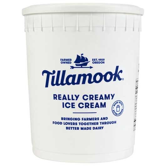 Tillamook Cookies And Cream Ice Cream, 3 Gallon