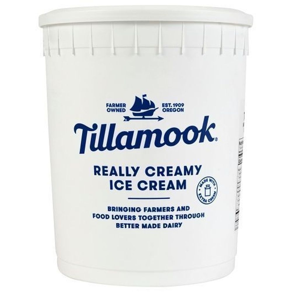 Tillamook Old Fashioned Vanilla Ice Cream, 3 Gallon