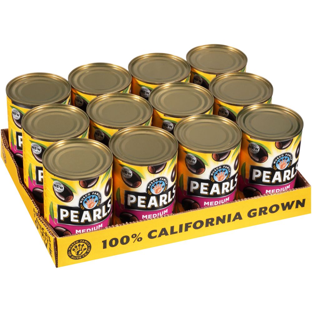 Pearls Medium Pitted Olives, 6 Ounce -- 12 Per Case