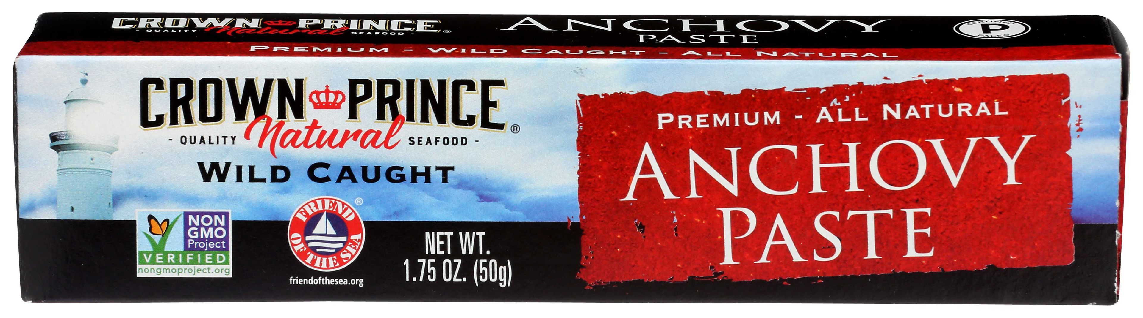 Crown Prince Natural Wild Caught Anchovy Paste, 1.75 Ounce -- 12 Per Case