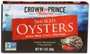 Crown Prince Smoked Oyster with Red Chili Pepper, 3 Ounce -- 18 per case.