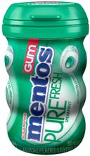 Mentos Pure Fresh 2 Flavor Sugar Free Chewing Gum - Counter Unit -- 24 per case.