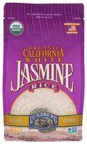 Lundberg Farms Organic White California Jasmine Rice, 2 Pound -- 6 per case.