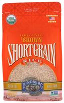 Lundberg Organic Short Grain Brown Rice,  2 pound  -- 6 per case.