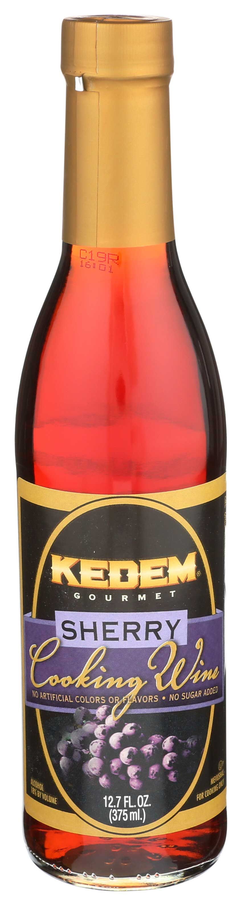Kedem Sherry Cooking Wine, 12.7 Ounce -- 12 Per Case
