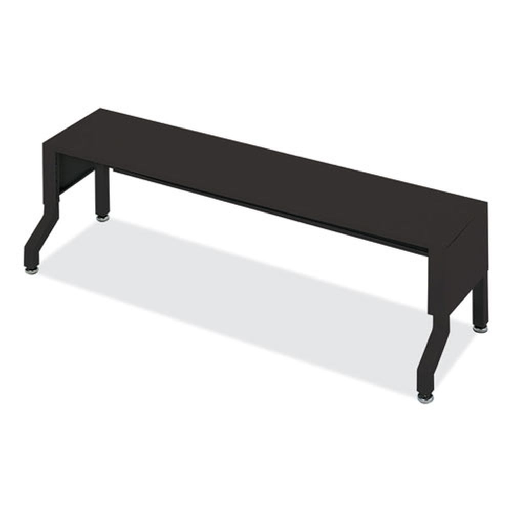 Safco E Z Sort Black Satellite Mail Station Base, 57.5 x 18.25 x 14 to 19 inch