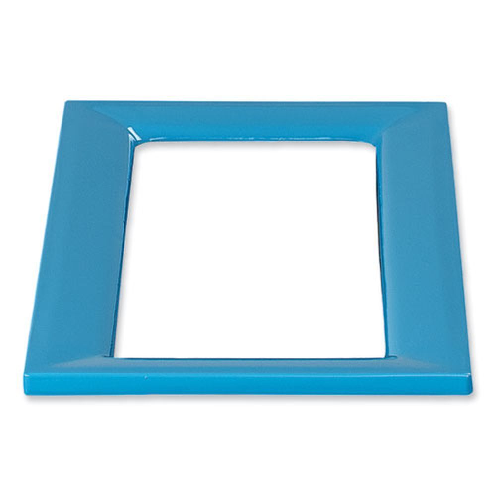 Safco Blue Mixx Recycling Center Receptacle Lid Only, 9.87 X 19.87 X 0.62 Inch